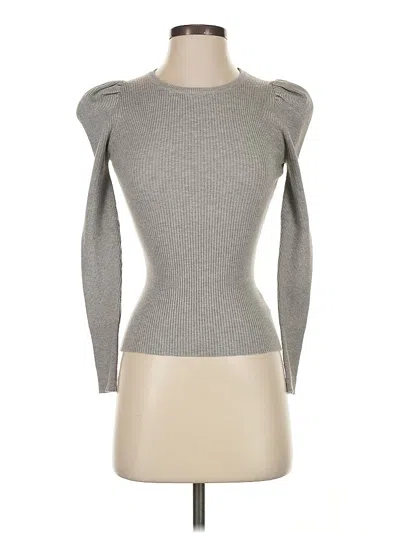 Pre-owned Lea & Viola Turtleneck Sweater In Gray
