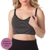 Leading Lady Maternity & Nursing Sport Bra - J1500 In Gray