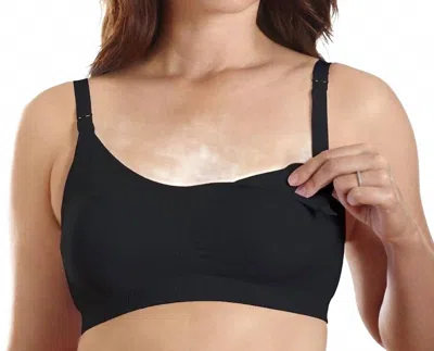 Leading Lady Santoni Wirefree Nursing Bra In Black
