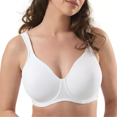 Leading Lady The Brigitte Full Coverage Wirefree T-shirt Bra-5042 In White