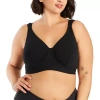 Leading Lady The Evie- Cotton Comfort Leisure Bra- 142 In Black