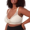 Leading Lady The Lora - Back Smoothing Lace Front-closure Bra- 5531 In Sand