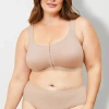 Leading Lady The Moira - Front Close Posture Back Support Bra 5031 In Sand