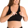 Leading Lady The Simone - Seamless Medium-impact Sports Bra- 5062 In Black