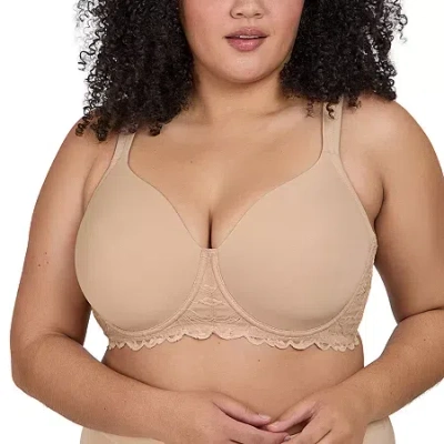 Leading Lady Underwire Full Coverage Bra 5134 In Brown