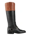 Lea-gu Woman Boot Black Size 8 Leather In Black