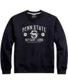 League Collegiate Wear Men's  Navy Distressed Penn State Nittany Lions Bendy Arch Essential Pullover In Navy