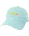 League Collegiate Wear Men's  Teal Florida State Seminoles Beach Club Waves Relaxed Twill Adjustable In Teal