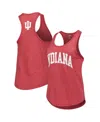 League Collegiate Wear Women's  Heather Garnet Florida State Seminoles Two-hit Intramural Tri-blend S In Heather Crimson