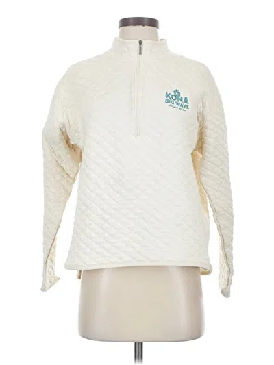 Pre-owned League Fleece Jacket In White