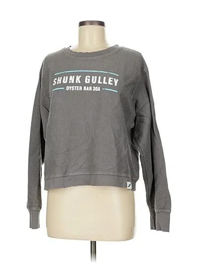 Pre-owned League Long Sleeve T-shirt In Gray