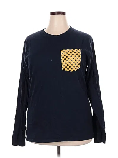 Pre-owned League Long Sleeve T-shirt In Blue