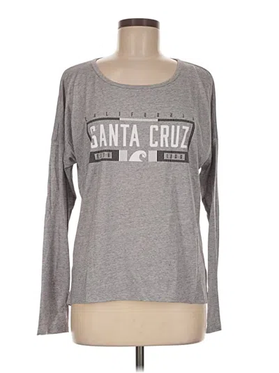 Pre-owned League Long Sleeve T-shirt In Gray