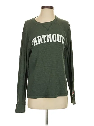 Pre-owned League Long Sleeve T-shirt In Green