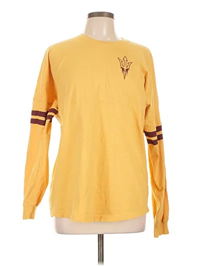 Pre-owned League Long Sleeve T-shirt In Yellow