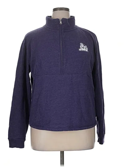 Pre-owned League Long Sleeve Turtleneck In Purple