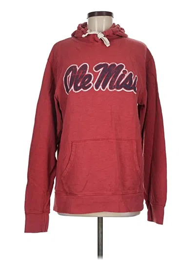 Pre-owned League Pullover Hoodie In Burgundy