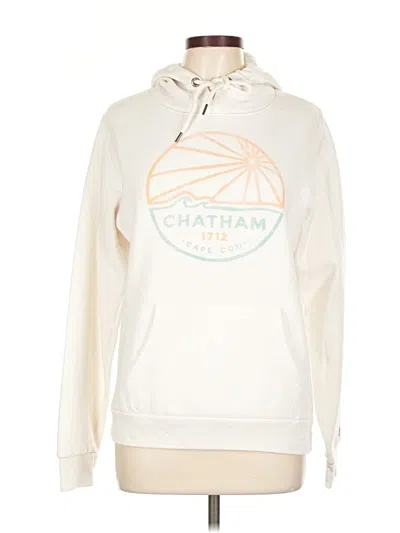 Pre-owned League Pullover Hoodie In White