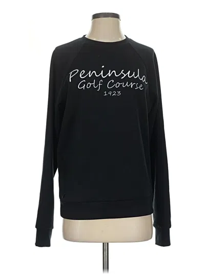 Pre-owned League Pullover Sweater In Black