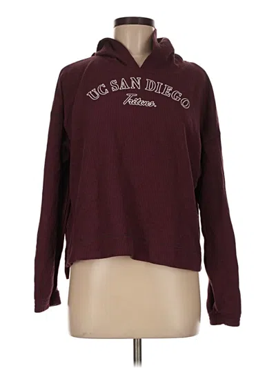 Pre-owned League Pullover Sweater In Burgundy