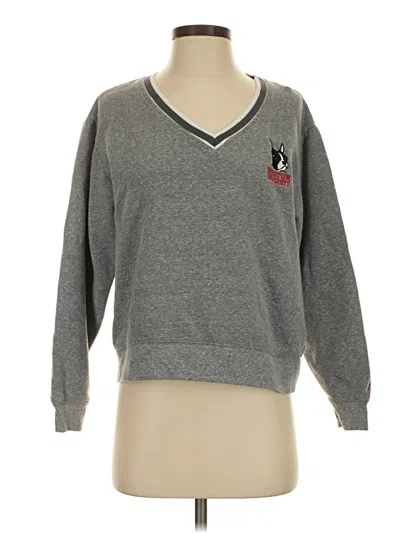 Pre-owned League Pullover Sweater In Gray
