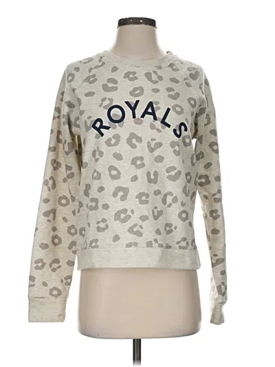Pre-owned League Pullover Sweater In Ivory