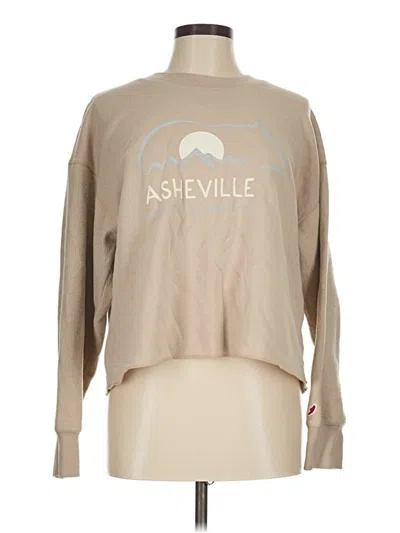 Pre-owned League Pullover Sweater In Tan