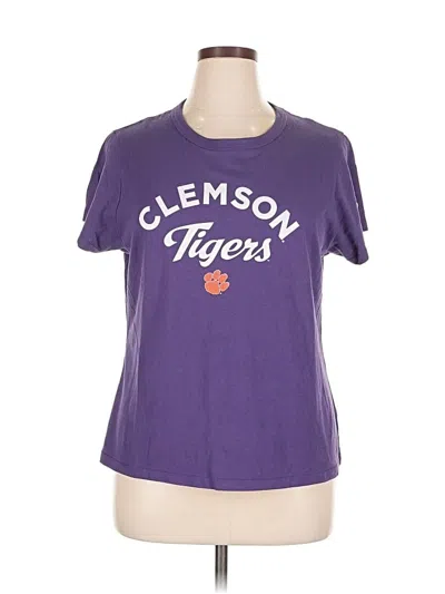 Pre-owned League Short Sleeve T-shirt In Purple