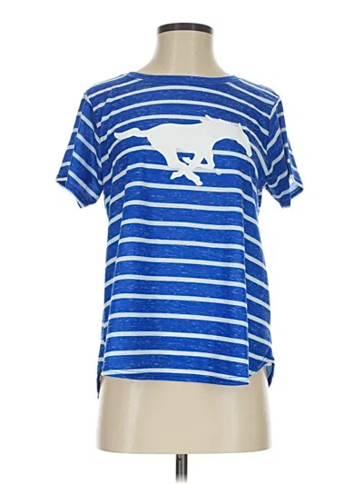 Pre-owned League Short Sleeve T-shirt In Blue