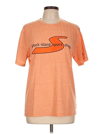Pre-owned League Short Sleeve T-shirt In Orange