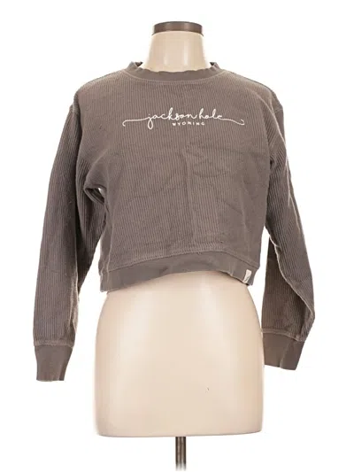 Pre-owned League Sweatshirt In Brown