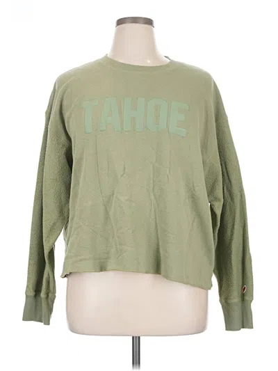 Pre-owned League Sweatshirt In Green