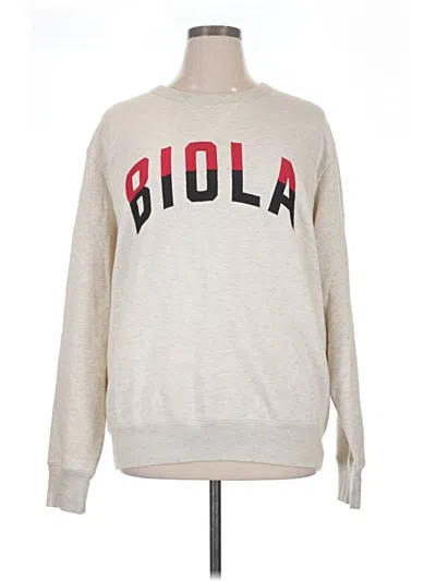 Pre-owned League Sweatshirt In Ivory