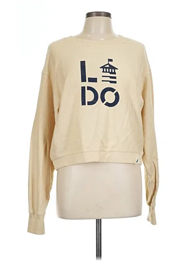 Pre-owned League Sweatshirt In Tan