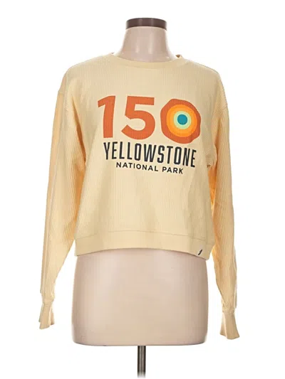 Pre-owned League Sweatshirt In Yellow
