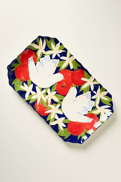 Leah Reena Goren Holiday Stoneware Platter