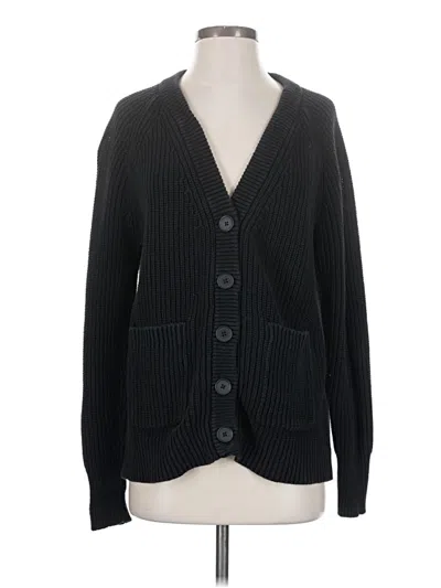 Pre-owned Leallo Cardigan Sweater In Black