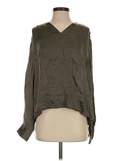 Leallo Long Sleeve Blouse In Green