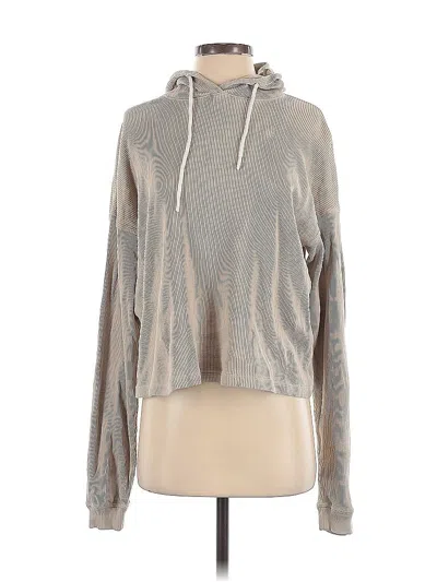 Pre-owned Leallo Pullover Hoodie In Brown