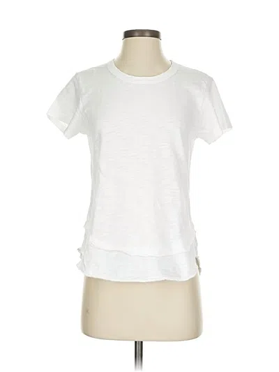 Pre-owned Leallo Short Sleeve T-shirt In White