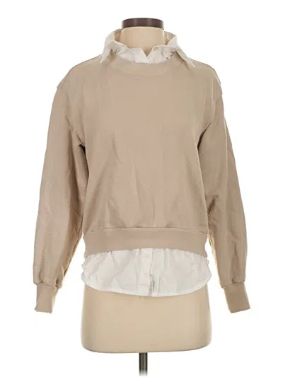 Pre-owned Leallo Sweatshirt In Brown