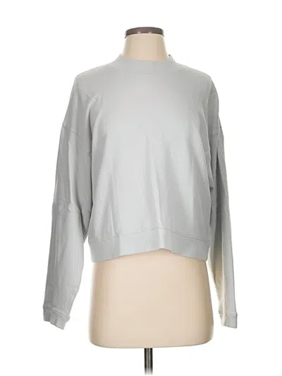 Pre-owned Leallo Sweatshirt In Silver