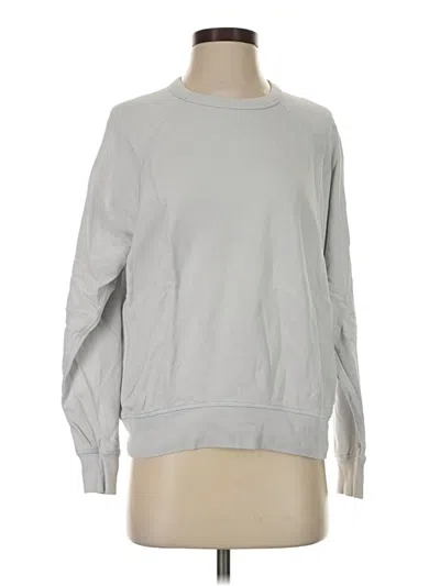 Pre-owned Leallo Sweatshirt In Silver