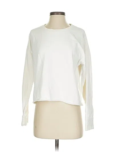 Pre-owned Leallo Sweatshirt In White