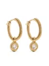 Leandra 18kt Cabo S Gelbgoldohrringe Mit Diamanten In Gold