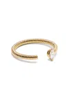 Leandra 18kt Yellow Gold Cabo Diamond Ring In Gold