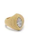 Leandra 18kt Yellow Gold Cabo Dragon Ring In Gold