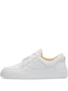 Leandro Lopes Faísca Quilted-pattern Sneakers In White