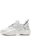 Leandro Lopes Mining Logo-detail Sneakers In Gray