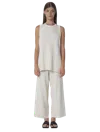 LEAP CONCEPT LINA CROPPED KNITTED PANTS